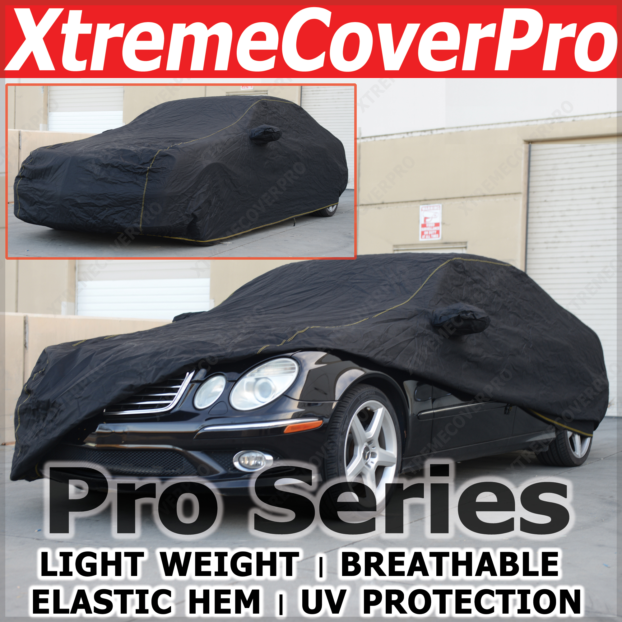 XTREMECOVERPRO Breathable Car Cover – Custom Fit For 2013-2015 Cadillac XTS With Mirror Pockets (Black)